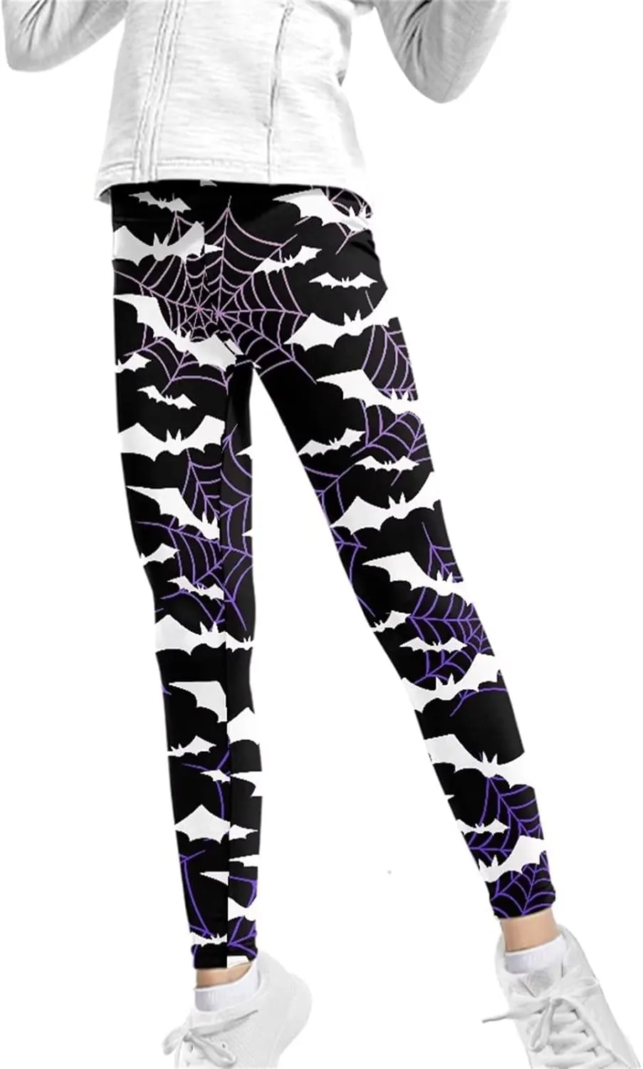 Uourmeti Toddler Girls Leggings 4-13 Year Old Athletic Dance Leggings Pants Active Outfits