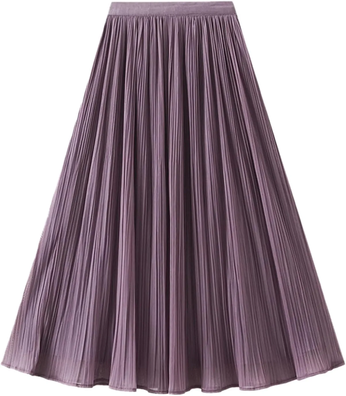 White Skirt Womens Cotton Linen Skirts Spring Summer A Line Pleated Maxi Midi Skirt For Women 2024
