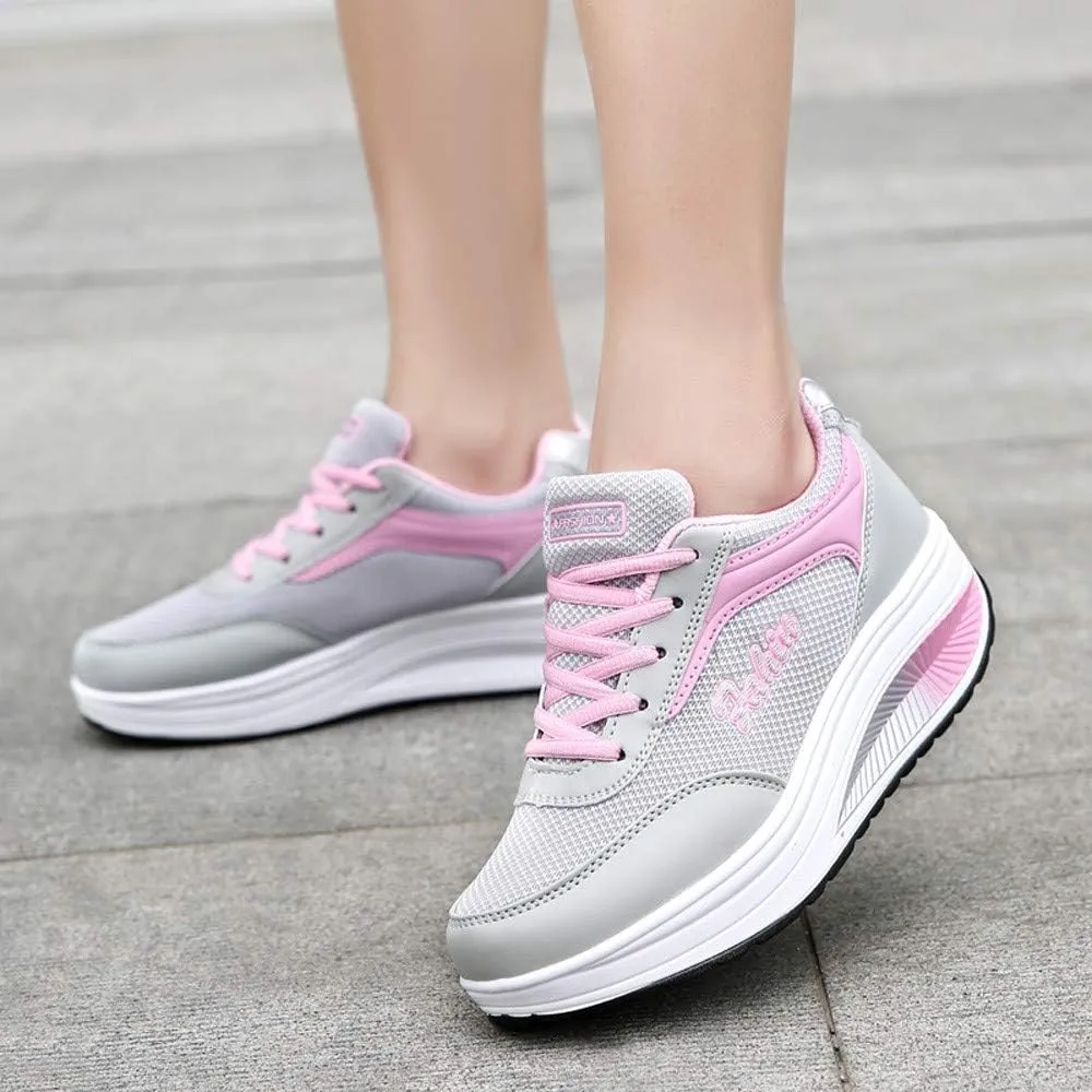White Sneakers for Women Comfortable White Non Slip Shoes for Women Nurse Black Flats Shoes Women Arch Support Dressy Comfort Womens High Top Wedge Sneakers Comfy Work Shoes for Women Business Casual