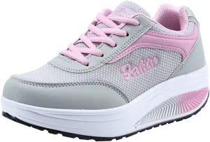 White Sneakers for Women Comfortable White Non Slip Shoes for Women Nurse Black Flats Shoes Women Arch Support Dressy Comfort Womens High Top Wedge Sneakers Comfy Work Shoes for Women Business Casual