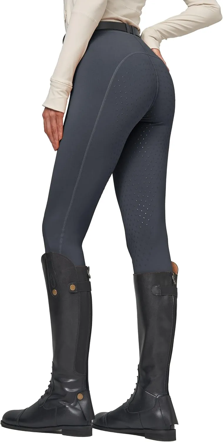 Willit Women's Fleece Riding Breeches Winter Horse Riding Pants Tights Equestrian Thermal Schooling Tights
