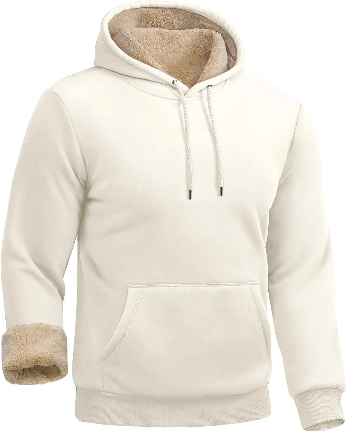 Winter Hoodies For Men Fleece Pullover Men Mens Fleece Lined Sweatshirts Fleece Hoodie Men'S Fleece Crewneck Hoodie