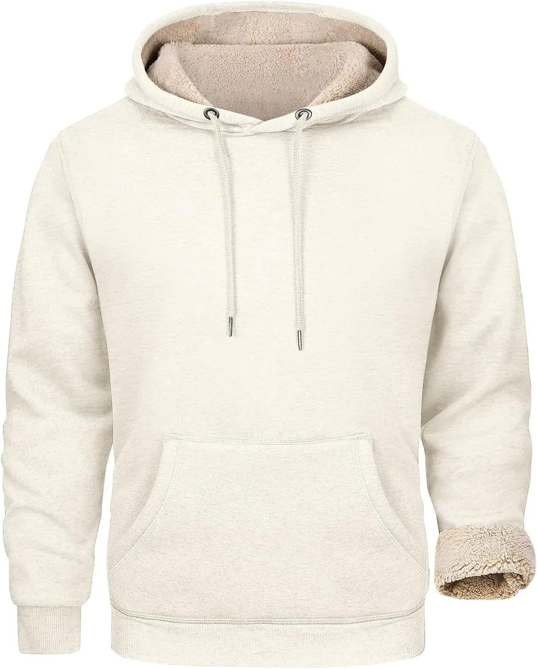 Winter Hoodies For Men Fleece Pullover Men Mens Fleece Lined Sweatshirts Fleece Hoodie Men'S Fleece Crewneck Hoodie