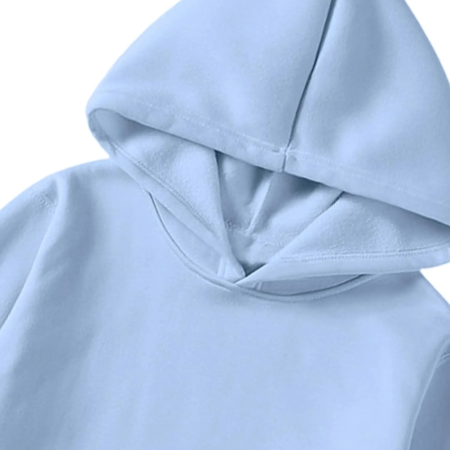 Women Men Basic Hoodies Unisex Oversized Fleece Sweatshirt Casual Long Sleeve Pullover Plain Sweater Fall Outfits