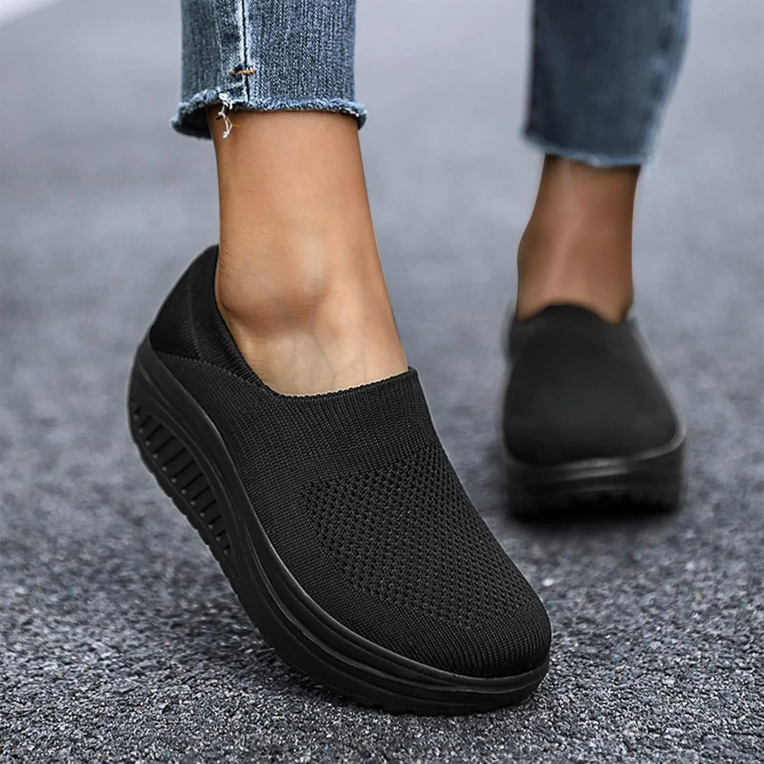 Women Sneakers Size 9 Wide Tenis OrtopDicos para Mujeres Gym Shoes Women Black Womens Running Shoes Air Cushion Lightweight Sneakers Zapatos OrtopDicos para Juanetes De Mujer