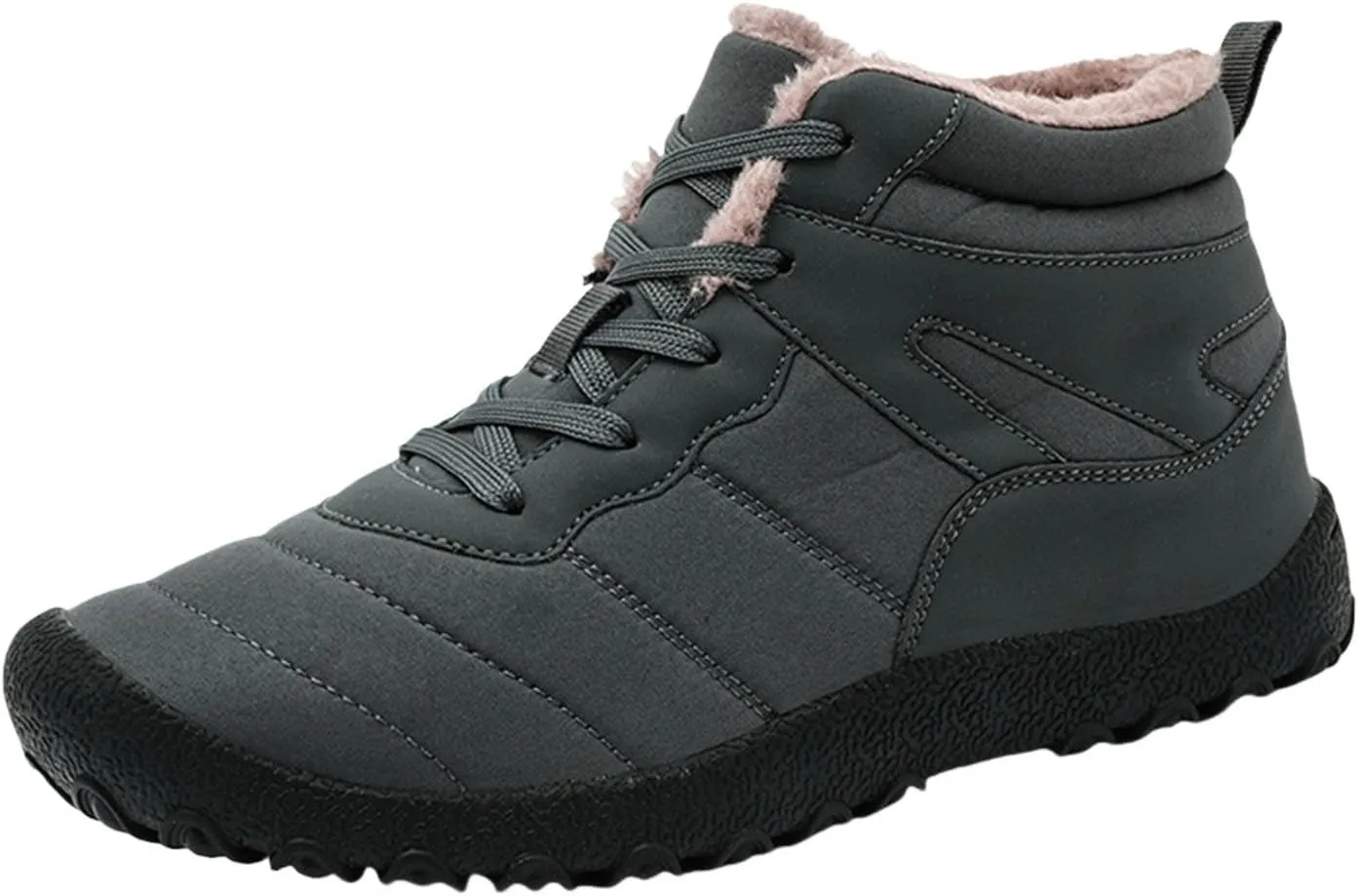 Women Snow Boots Waterproof Wide Womens Black Snow Boots Size 7.5 Zapatos De Invierno Para Mujer Wide Rain Boots for Women Extra Wide Width Snow Boots for Women Prime of Day Deals