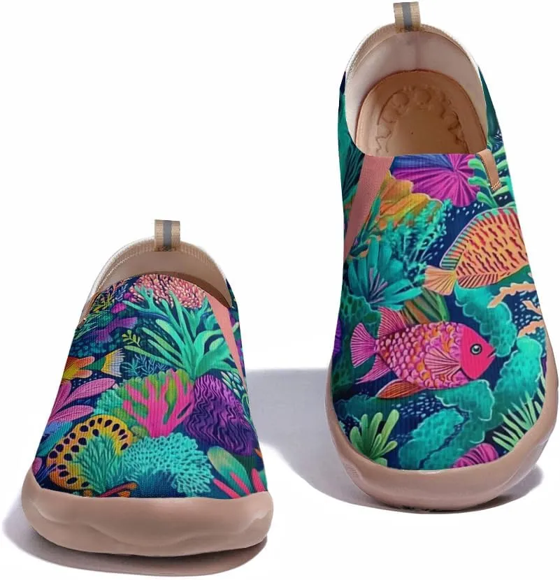 Women's Outdoor Sports Hiking Casual Shoes Travel Shoes Fashion Knitted Multi-Color Series Loafers