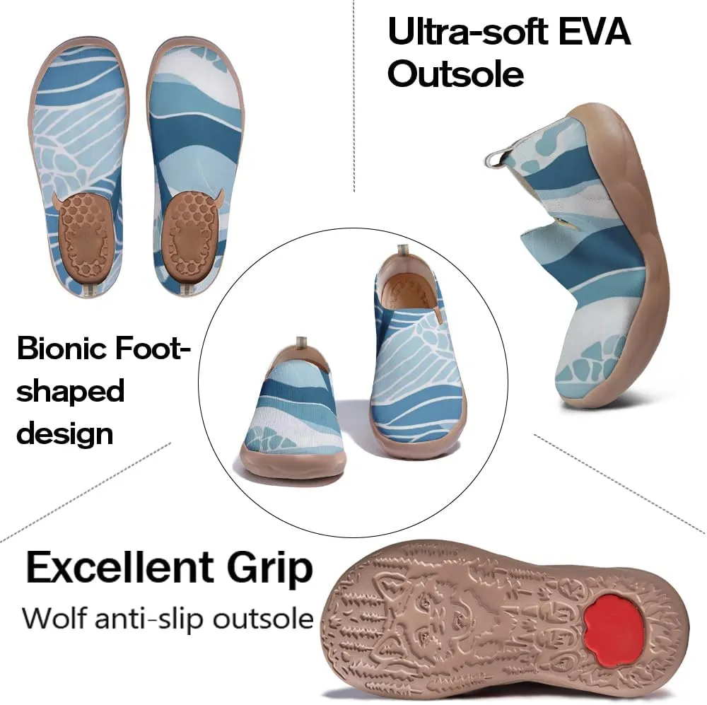 Women's Outdoor Sports Hiking Casual Shoes Travel Shoes Fashion Knitted Multi-Color Series Loafers