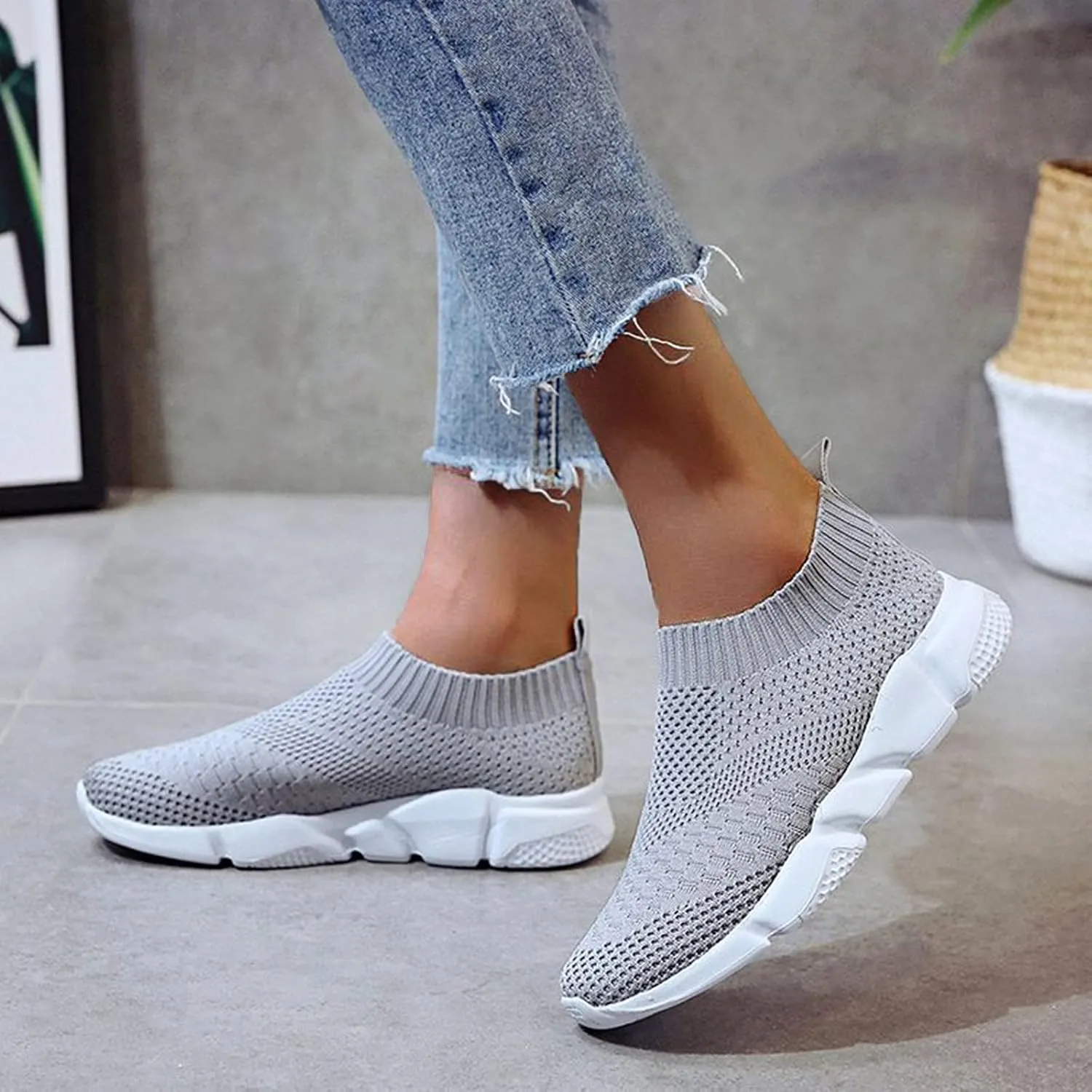 Womens Platform Sneakers Black and White Zapatos Ortopedicos De Mujer para Espuelon Gym Shoes Fashion Platform Sneakers for Women 2023 Women's Slip On Shoes Wide Toe