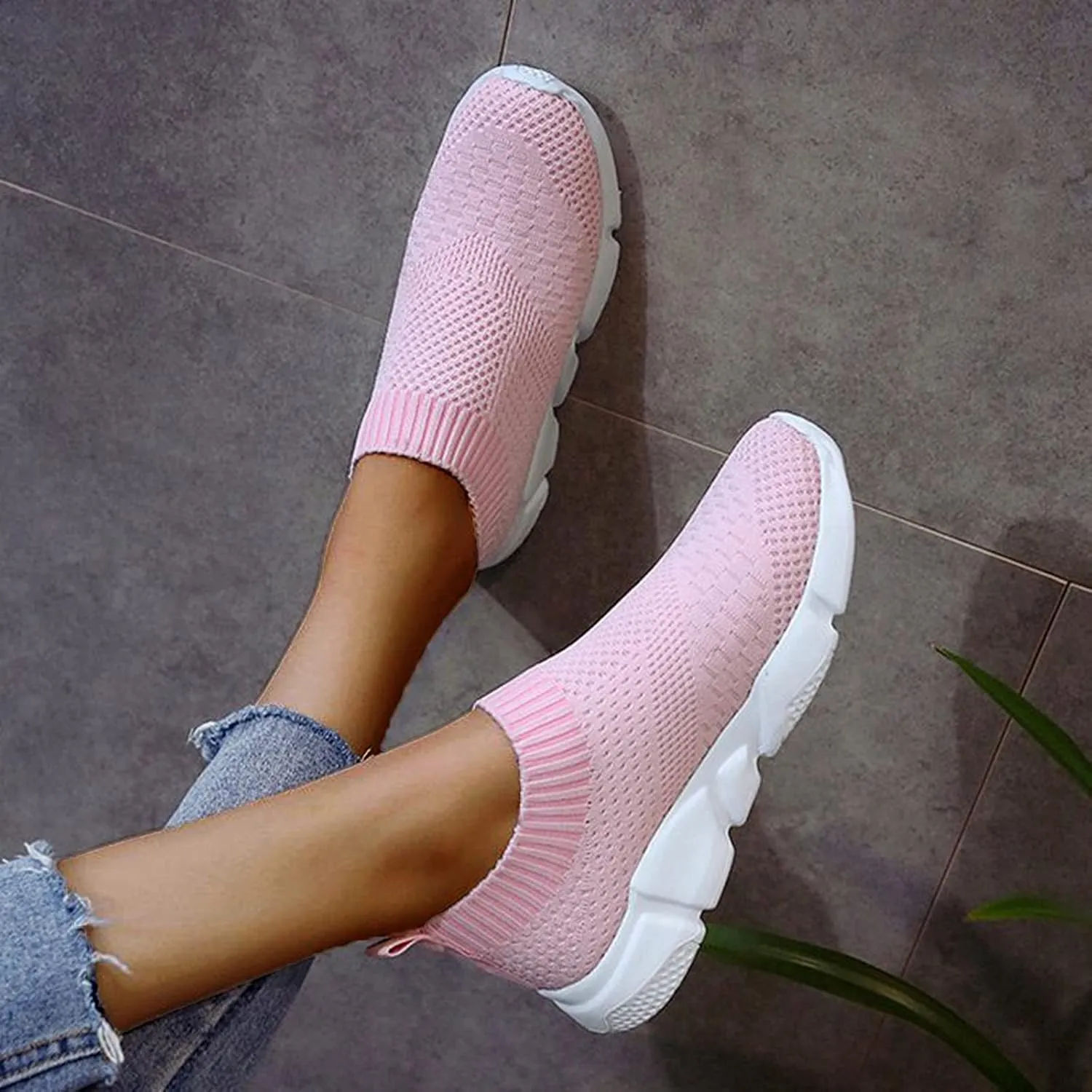 Womens Running Shoes Lightweight Black Flats Shoes Women Dressy Orthopedic Women Shoes Sneakers Black Womens Black Sneakers Size 9.5 Wide Zapatos De Trabajo Con Arco Ortopedicos para Mujer