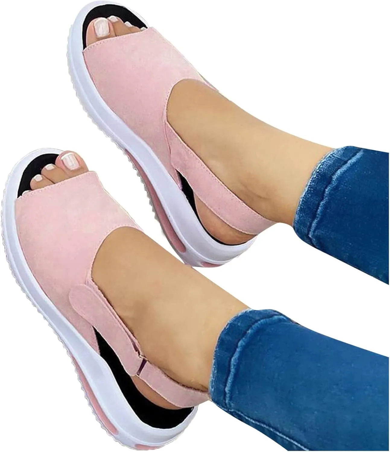 Women's Sneakers with Arch Support Slip On Wide Width Ortho Arch Support Sneakers for Women Walking Shoes Womens Wide Shoes Dressy Casual Womens Black Sneakers Cute Comfy Work Shoes for Women