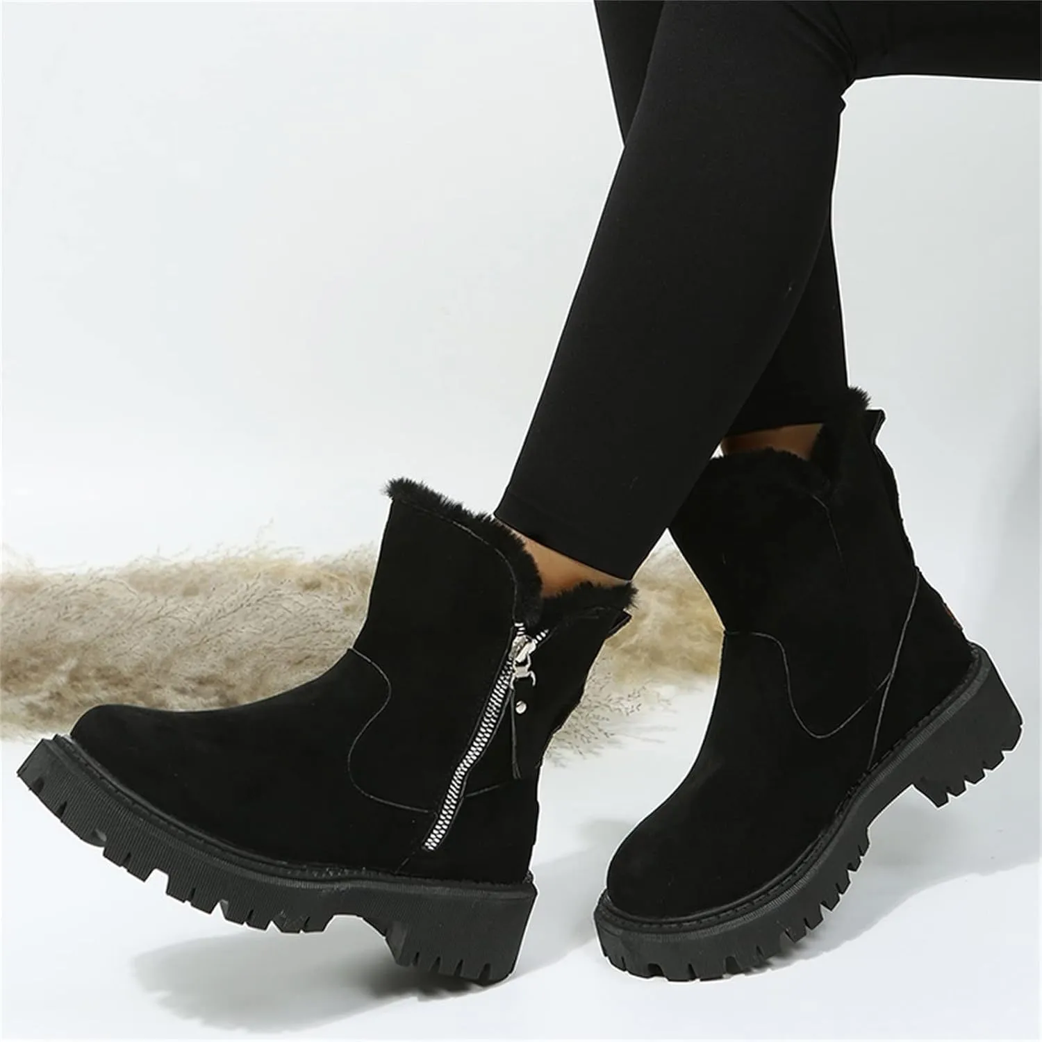 Women's Snow Boots Waterproof Insulated Winter Boots for Women Waterproof Snow Size 10 Womens Wide Snow Boots Wide Width Women Waterproof Boots Wide Calf Snow Boots Wide Calf Women