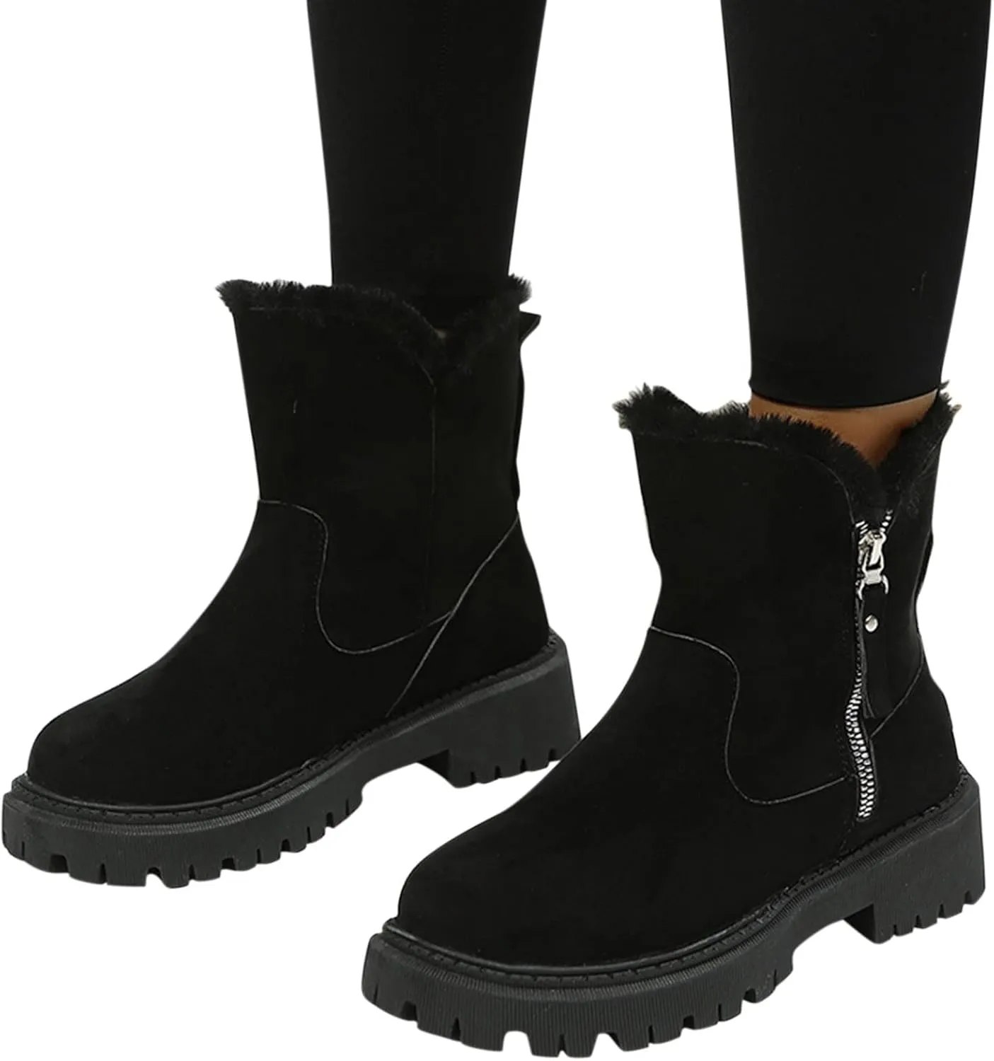Women's Snow Boots Waterproof Insulated Winter Boots for Women Waterproof Snow Size 10 Womens Wide Snow Boots Wide Width Women Waterproof Boots Wide Calf Snow Boots Wide Calf Women