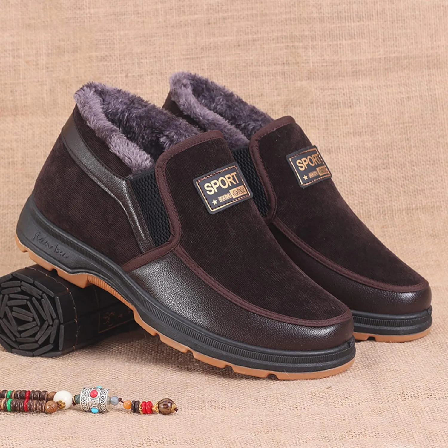 Womens Tall Snow Boots Waterproof Insulated Winter Boots for Women Waterproof Wide Tall Women Winter Boots Wide Womens Winter Fur Boots 8.5 Botas De Invierno Impermeables De Mujer