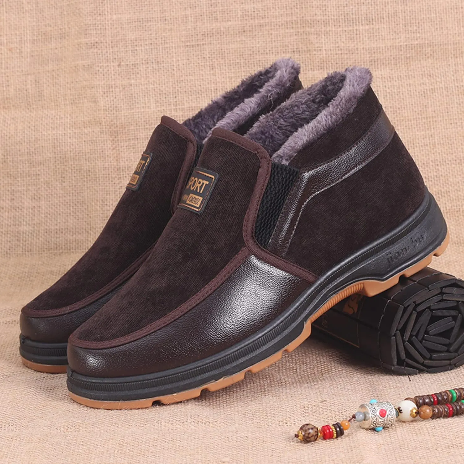 Womens Tall Snow Boots Waterproof Insulated Winter Boots for Women Waterproof Wide Tall Women Winter Boots Wide Womens Winter Fur Boots 8.5 Botas De Invierno Impermeables De Mujer