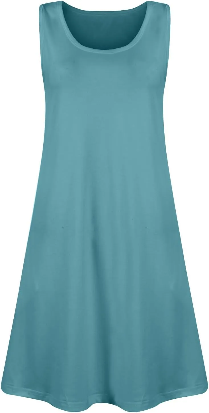 Womens Vacation Dresses 2025 Loose V Neck Short Sleeve Casual T Shirt Dress Sundresses Swimsuit Coverup with Pockets