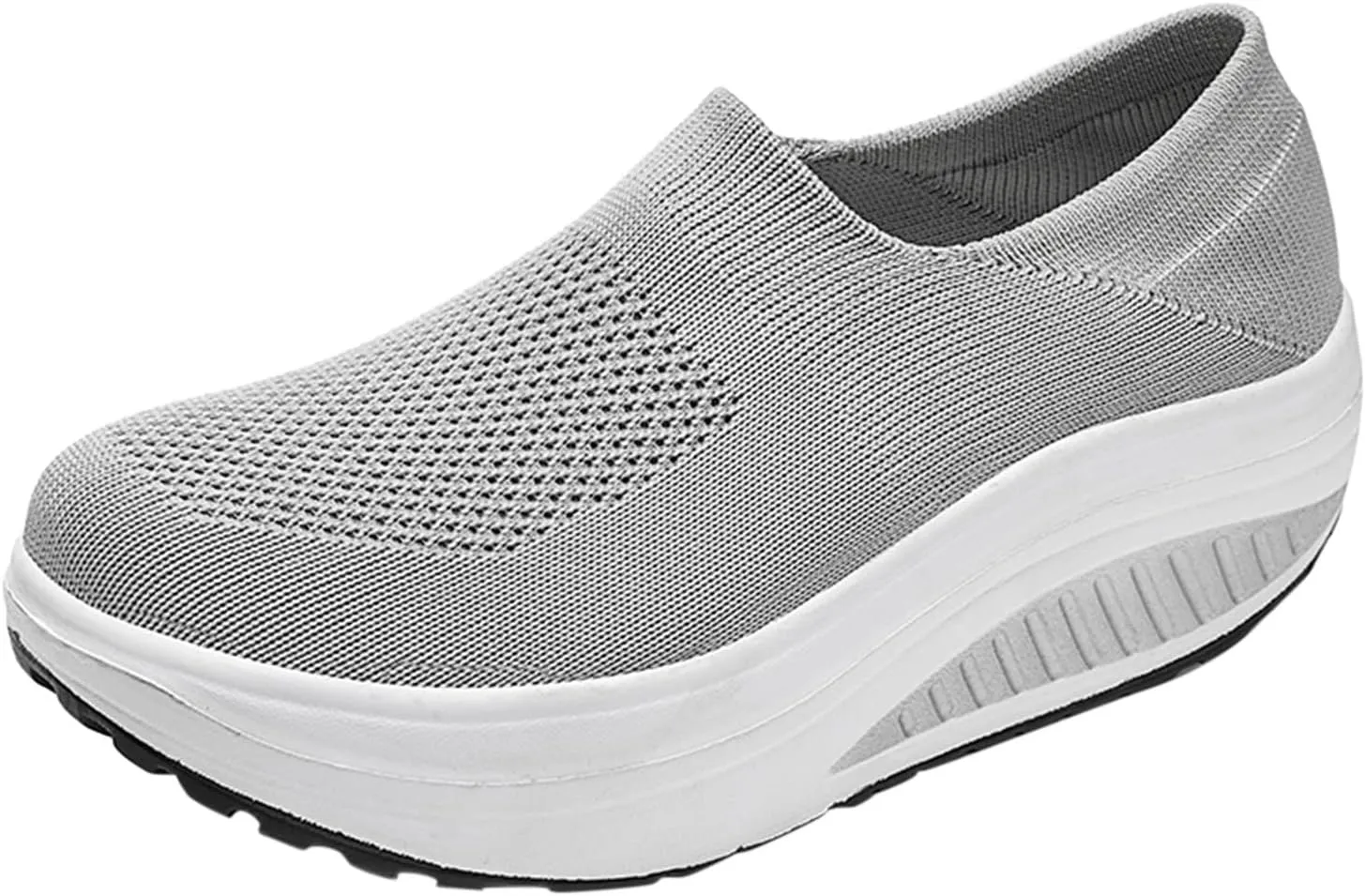 Womens White Sneakers Casual Wide Zapato Antiderrapante Mujer Womens Slip On Athletic Shoes Wide Width Women Sneakers Size 6 Wide Zapatillas De Mujer Con Tacon