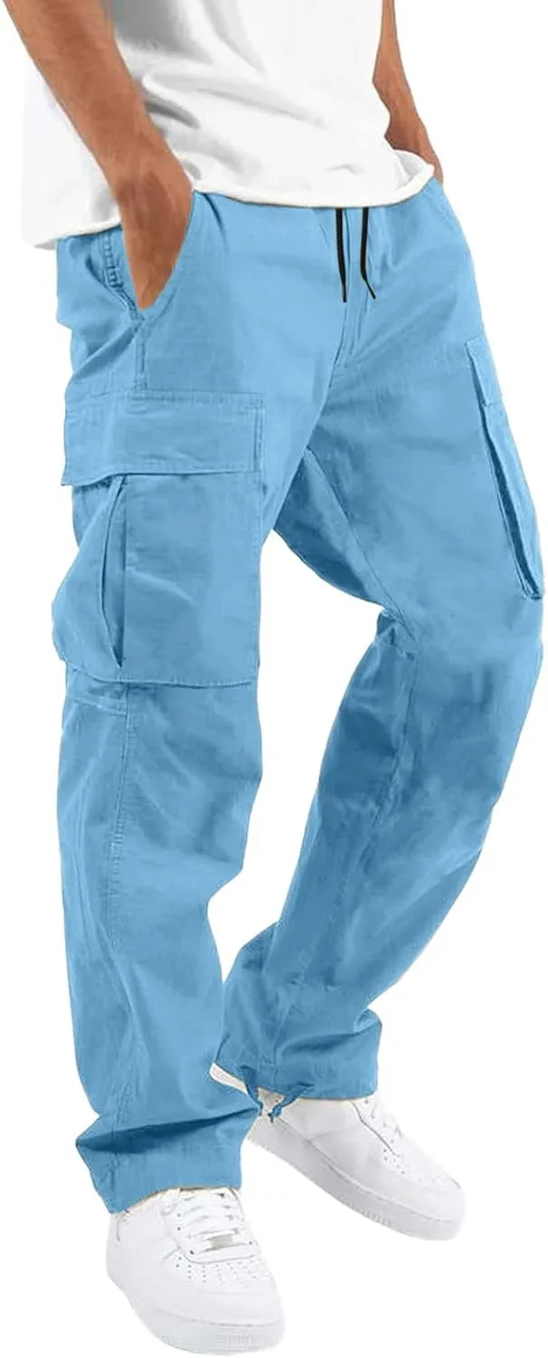 work pants for men carpenter, work pants for men cargo pocket, Men's Tactical Pants, Men's Cargo Work Hiking Pants Lightweight Fishing Travel Camping Trousers Outdoor Apparel Pockets A01