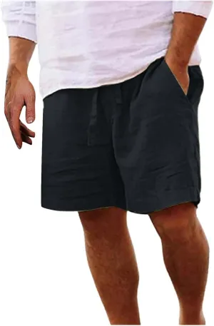 Workout Shorts for Men Shorts Cotton Men's Solid and and Men's pants Sport Shorts Men Workout Shorts White Shorts