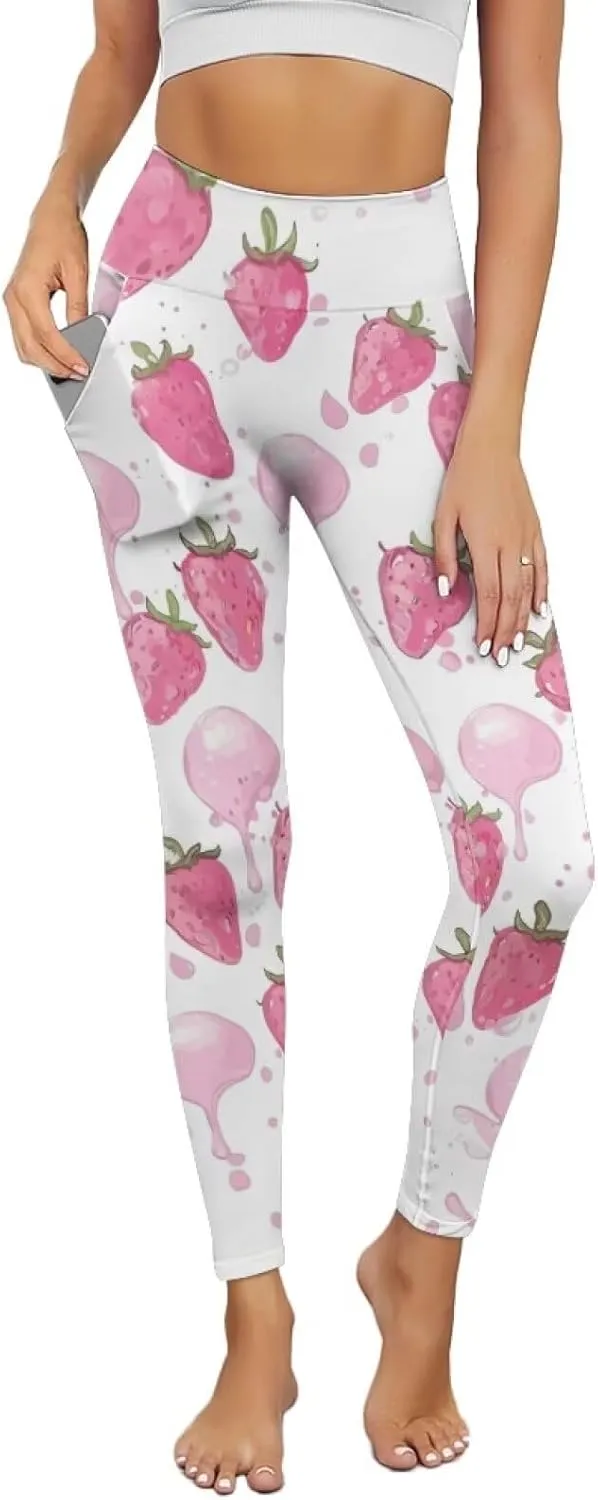 YEXIATODO High Waisted Leggings Workout Leggings for Women Butt Lifting Non See Through Workout Yoga Pants