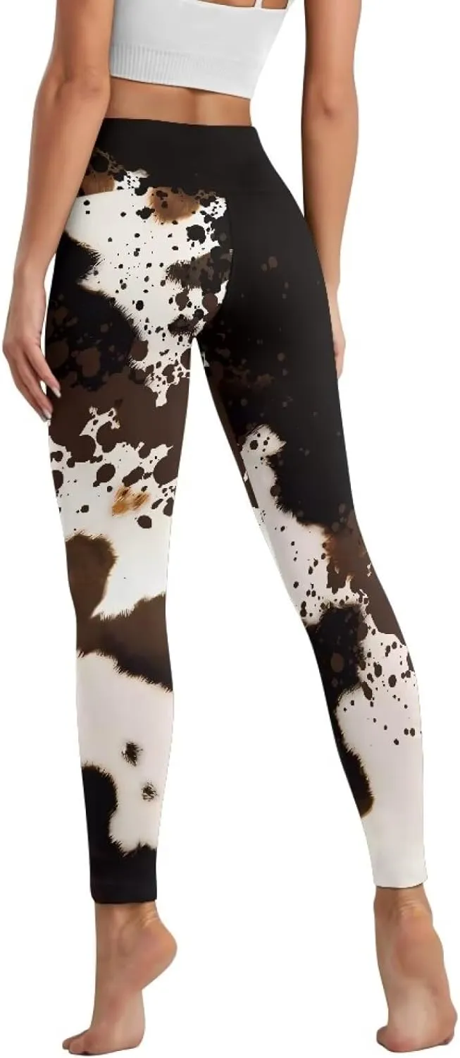 YEXIATODO Workout Leggings for Women Butt Lifting High Waisted Leggings on See Through Workout Yoga Pants
